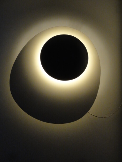 bag turgi grosse ovaloide wandleuchte ei um 1955