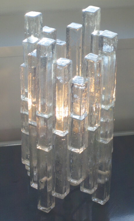 poliarte kleine eiswürfelleuchte 1960 murano