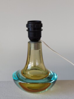 Mario Pinzoni Murano Seguso Vertri d Arte Vase Lamp 1968