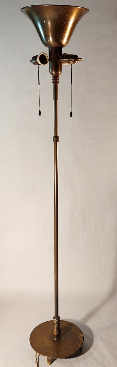 BAG Turgi Stehleuchte Indi Vorläufer ca 1920