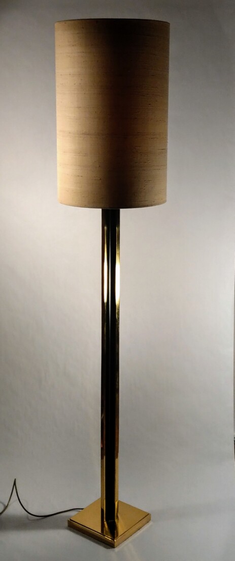 stehleuchte im stil von willy rizzo