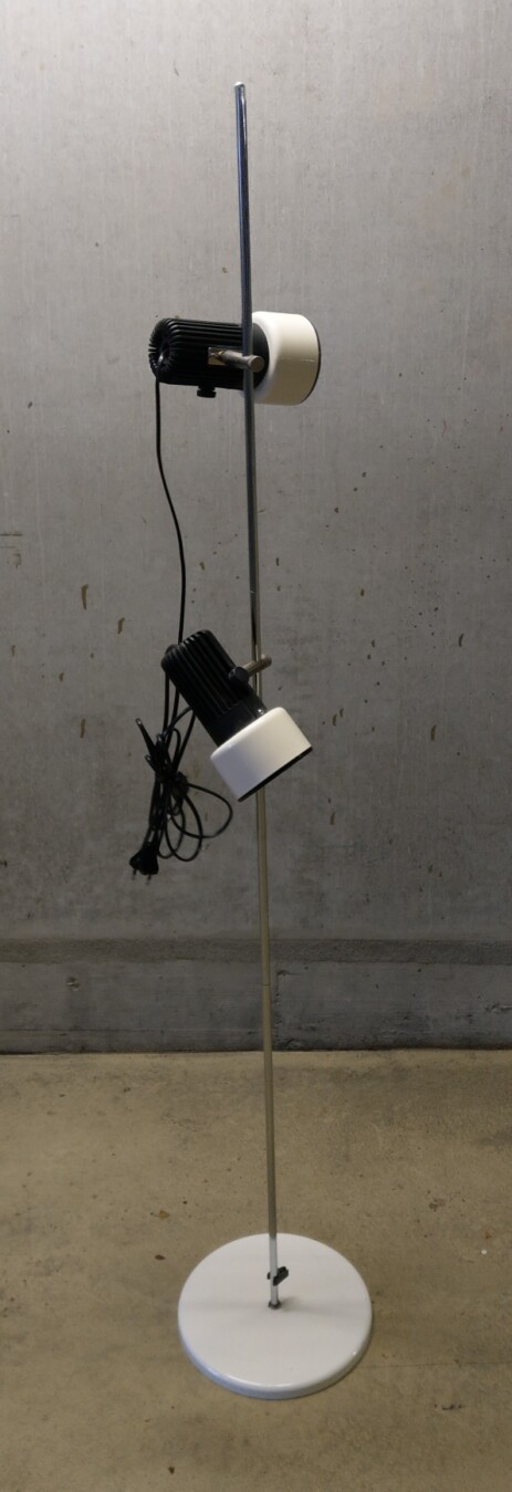 Doppelspot 70erjahre Stehleuchte ca 150 cm